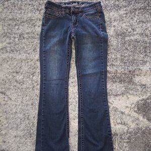 Industrial Cotton, Low-Rise Jeans, XS